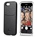 iPhone 6S Plus Case, LETO City LED Light Up Selfie Cell Phone Case Luminous Back Cover Skin for Apple iPhone 6S Plus iPhone 6 Plus 5.5 Inch (Black)
