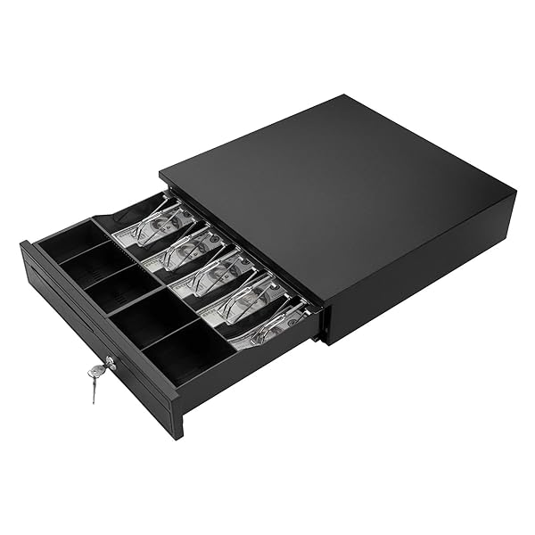 Nurxiovo Cash Register Drawer Box 16 Inch For Point Of Sale Pos