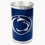 Penn State Nittany Lions Metal Wastebasket
