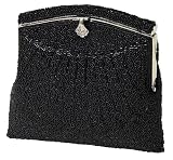 Fully Beaded, Rhinestone Closure, Evening Bag - Renee (61 2171)