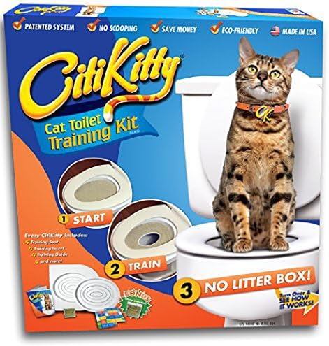 Suicazon Cat Toilet Training Kit With A bag of Catnip