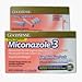 INDICATIONS: Miconazole-3,Vaginal Suppositories With Cream Combination Pack use for the treatment of vaginal yeast infections (candidiasis) and the relief of external vulva itching and irritation associated with a yeast infection.Read enclosed brochure, before using. 3 Day Treatment. 3 Day Treatment. 3 Vaginal Suppositories with resuable applicator plus external cream. Cures most vaginal yeast infections and relieves associated external itching and irritation.