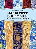 Marbleized Bookmarks: 30 Ready-to-Use Designs (Large-Format Bookmarks)