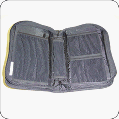 Carrying Bag for Travel Adapters Black Nylon Size 9.5 Long x 5.5 Wide x 2.5 Deep