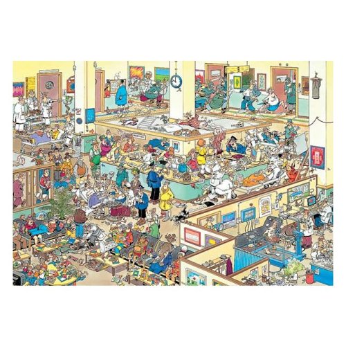 Childrens Toyshop  Toys : Jumbo Puzzle Jan van Haasteren Get Well Soon
