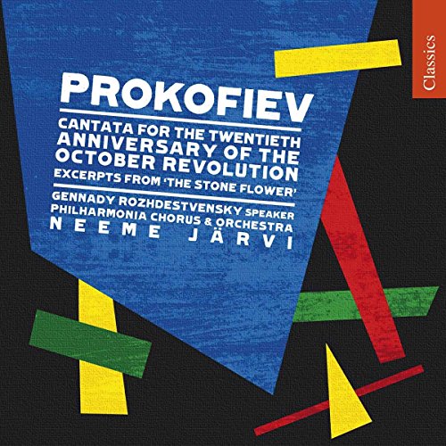Cantata for the 20th Anniversary of the October Prokofiev Rozhdestvensky Paoc Jarvi