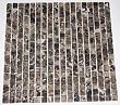 5/8 x 5/8 Emperador Marble TUMBLED Mosaic Tiles for Backsplash, Shower Walls, Bathroom Floors