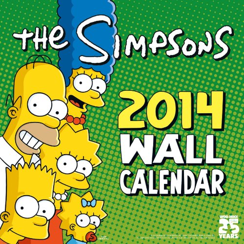 Official The Simpsons 2014 Calendar