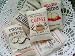 Vintage Cross Stitch Kitchen 5pc Decoration Bag set