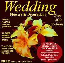 Wedding Books-Flowers and Decorations Ideas on CD (12 Flower books with 1000 Wedding Bouquets, Cakes, Centerpieces, Arrangements, Floral Wedding Planner & More)