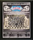 1983 Los Angeles Raiders NFL Football Super Bowl 18 XVIII Championship 11x13 Plaque