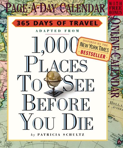 1,000 Places to See Before You Die Calendar 2006 (Page a Day Calendar)