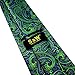 Shlax & Wing Men's Neckties Ties Paisley Green Purple Accessories