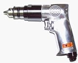 Taylor Pneumatic: 3/8 Reversible Drill: RPM: 2500. Air: 90 PSI, Inlet: 1/4 NPT Chuck 3/8
