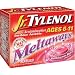Tylenol Jr. Acetaminophen, Ages 6-11 (160 mg), Bubblegum Burst Flavor, 24-Count Meltaways (Pack of 4)