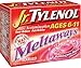Tylenol Jr. Acetaminophen, Ages 6-11 (160 mg), Bubblegum Burst Flavor, 24-Count Meltaways (Pack of 4)