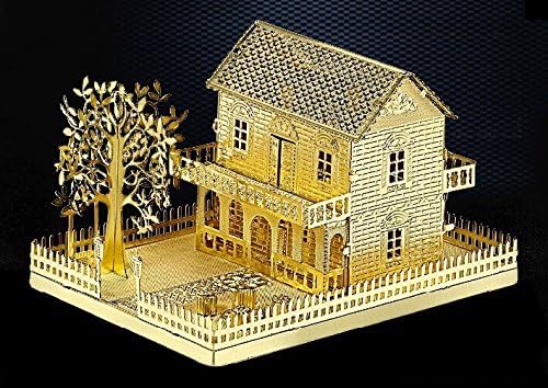 Metal 3D Laser Cut Model Kit Villa