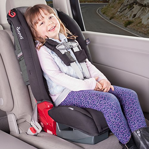 (아마존) Diono Radian R100 Convertible Car Seat Black Mist 176 + Free