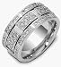 147 Diamond Platinum Comfort Fit Wedding Band Ring