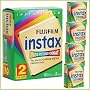 FujiFilm Instax Instant Film Twin Pack - 5 Twin Packs (10 Packs Total)