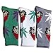Dopeme Marijuana Weed Leaf Printed Cotton High Socks 3 Pack