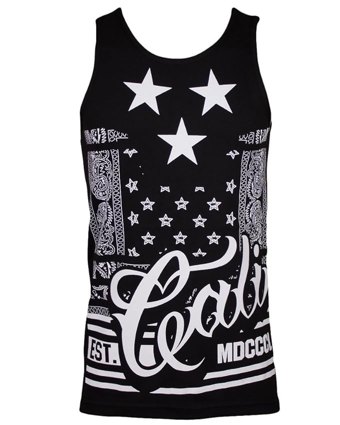 California Republic Mens Cali Tank Top Shirt at Amazon Men's ... California Republic Mens Cali Tank Top Shirt at Amazon Men's ...