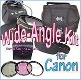 cheap Wide-Angle Kit for CANON XT, XTi,XS,XSi,T1i dSLRs and the 18-55mm Lens