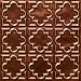 Cheapest Discounted Decorative Ceiling #142 Antique Copper Ul Rated Can Be Glue on Any Flat Surfase