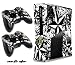 Designer Skin for XBOX 360 SLIM System & Remote Controllers -NorthStar-White