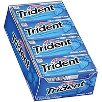 Trident Gum, Original Flavor, 18-Stick Packs (Pack of 12)