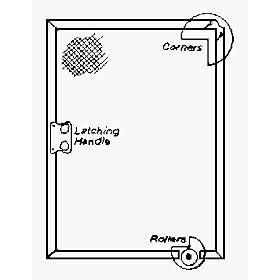 Prime-Line Patio Screen Door Frame Kit (PL14383)