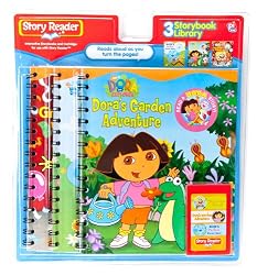 Story Reader 3-Book Nickelodeon Library: Dora the Explorer Garden Adventure; SpongeBob SquarePants Grand Prize Winner; Blue's Perfect Picnic Spot