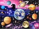 Mural Jammer Solar System Mega Mural Wall Hanging (6 x 4-Feet)