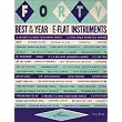 Forty Best Of The Year E-Flat Instruments ~ Hansen