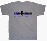 Anti-Bacterial, Quick-Dry NHB Gear T-shirt w/ Blue logo
