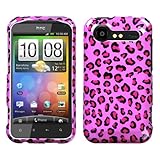 Pink Leopard Skin Phone Protector Cover for HTC ADR6350 (Droid Incredible 2 ....