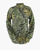MOSSY OAK APPAREL EXPLORER MOCK TURTLE NECK LONG SLEEVE T-SHIRTColor: Mossy Oak New Break-Up / Size: X-Large