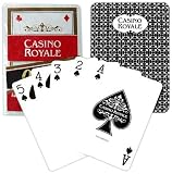 Casino Royale James Bond Move Poker Size Playing Cards (Black)