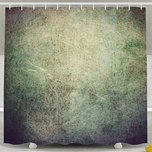 Custom Fireworks WallPaper Eco-Friendly Shower Curtain With Hook Color White Size 72*78inch