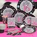 Sweet 16 Sparkle Standard Party Pack for 8 Party Supplies