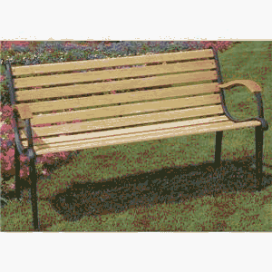 Do It Best Bench SL-PB-261 Park Bench