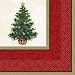 Classic Christmas Tree Beverage Napkins 16ct