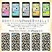 Retro flower 5c case, Akna Retro Floral Series**[Vintage Floral Pattern]**[Glossy Snap On]**[Lovely Girl Case] Back Case for iPhone 5C - [Lovely Daisy]