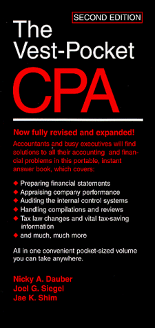 the vest pocket cpa second edition vest pocket series