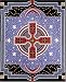 Celtic Cross Indian Bedspread, Queen Size