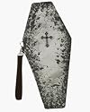 Coffin Clutch Purse Halloween Handbag (B332)