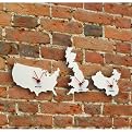 Time Flies New York/London/Hong Kong Clocks Set of 3