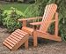 Outdoor Living : Arboria 88033741 Idlewild Outdoor Wood Sunset Adirondack Chair