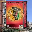Chicago Blackhawks Red 27'' x 37'' Vertical Banner Flag