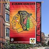 Chicago Blackhawks Red 27'' x 37'' Vertical Banner Flag